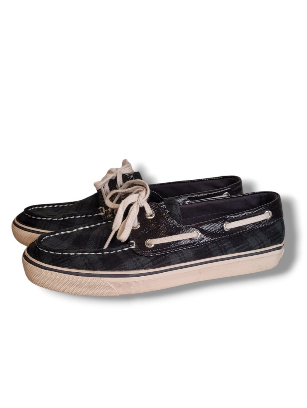 Sperry Topsider Biscayne Plaid Boat Shoes